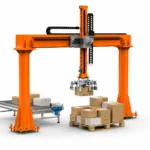 Rack and pinion heavy gantry robot