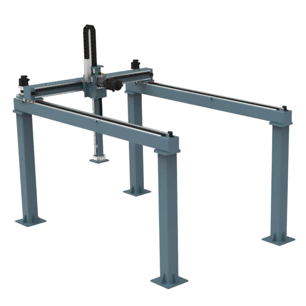 Heavy-duty palletizing and handling multi-axis gantry robot