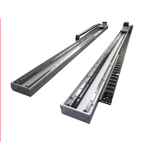 Precision gear rack slide module
