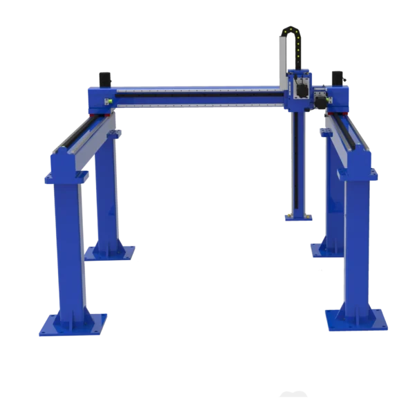 Gantry palletizing and handling gantry robot